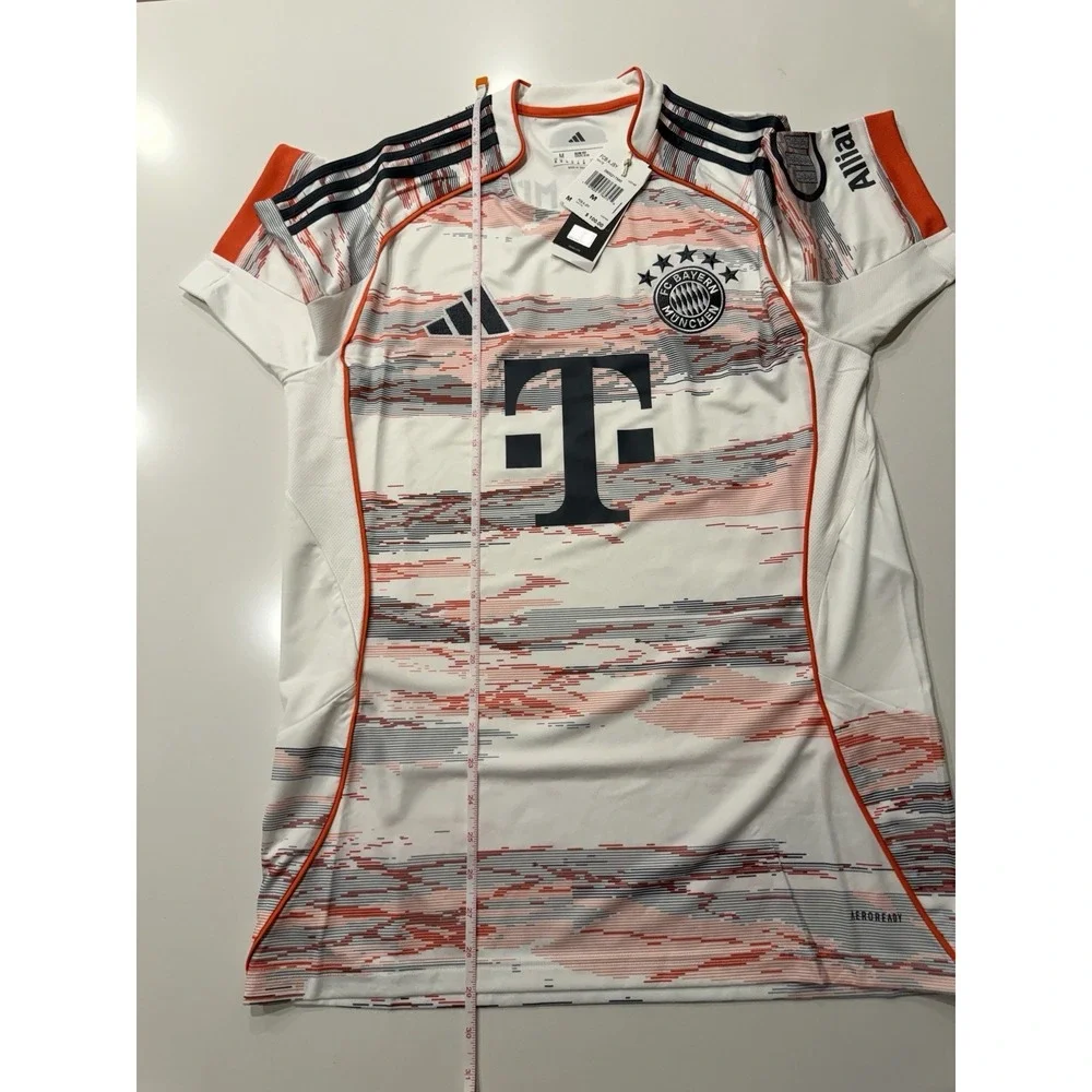 Adidas FC Bayern Munich 25/26 Away Jersey White JJ2143 Mens M
